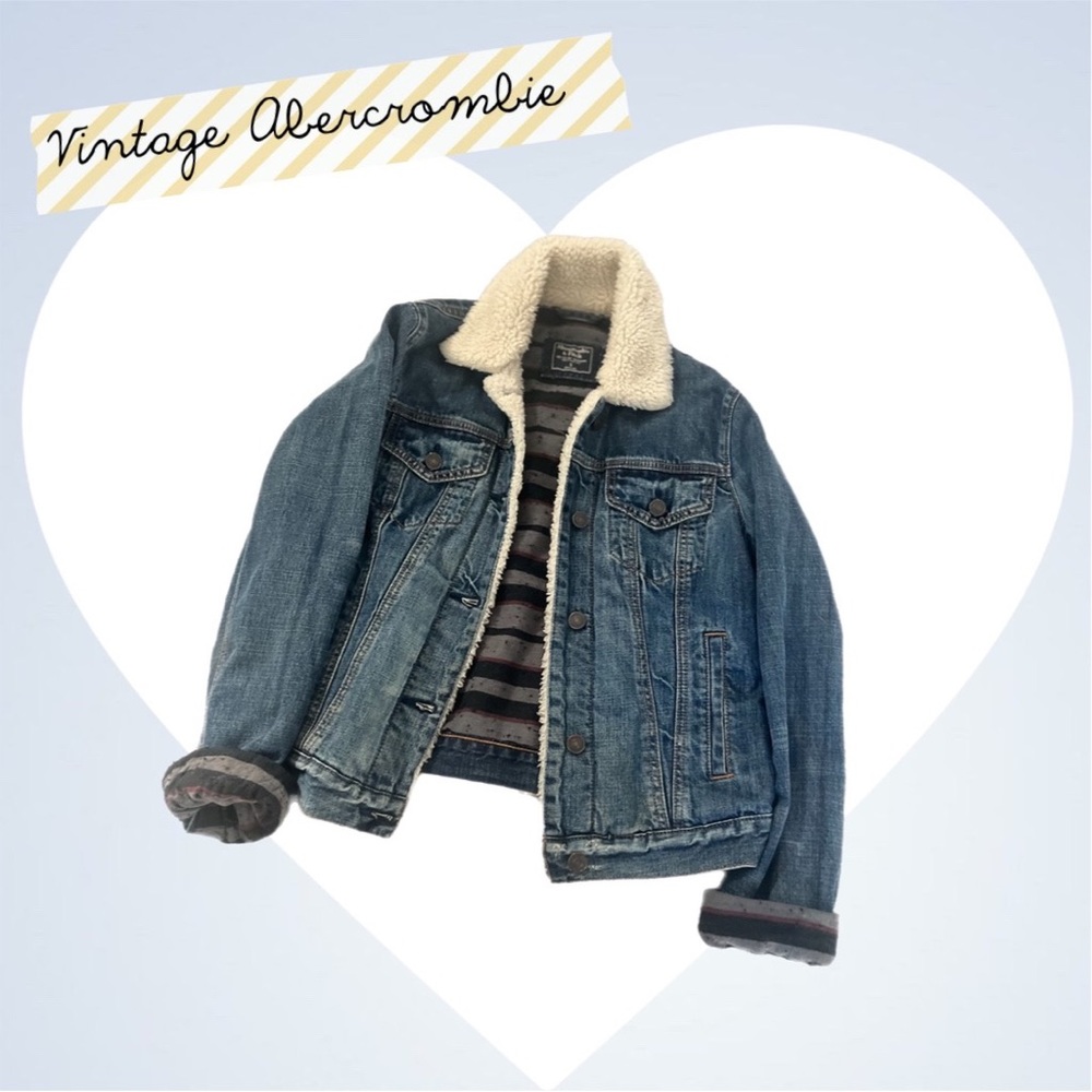 Denim Abercrombie and Fitch jacket